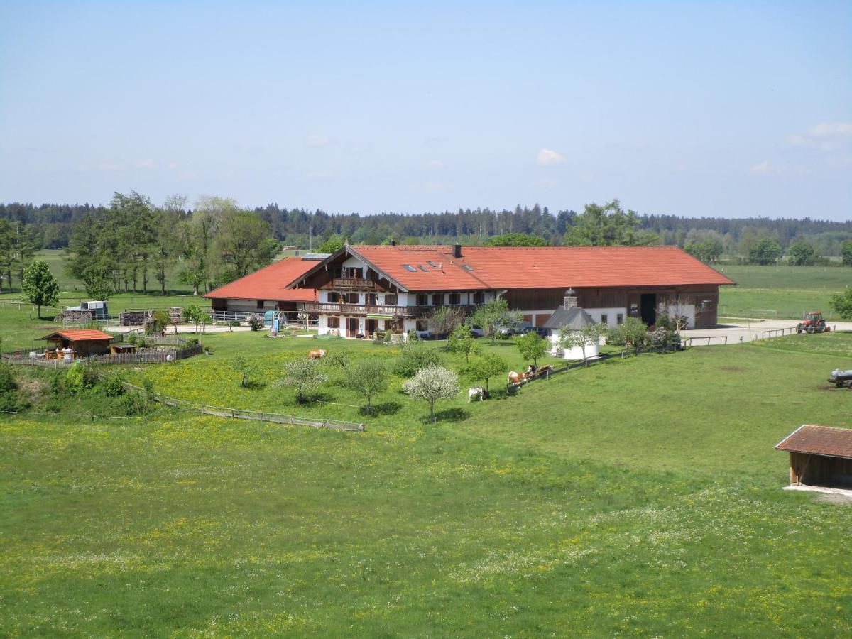 Biohof Babel Apartment Sachsenkam Bagian luar foto